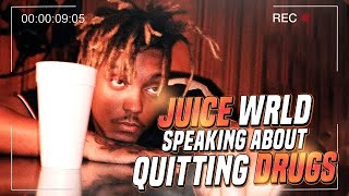 Juice WRLD speaks on quitting drugs with his friends [upl. by Amarillis822]