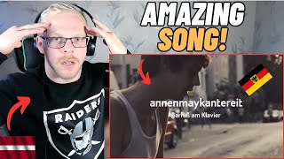 Latvian Reacts to AnnenMayKantereit – Barfuß Am Klavier Emotional Performance [upl. by Eimar99]