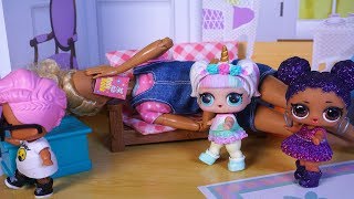 LOL SURPRISE DOLLS Sneak Out Of House [upl. by Gillead]