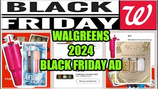 WALGREENS BLACK FRIDAY 2024 AD 1124  1130 [upl. by Asirral26]