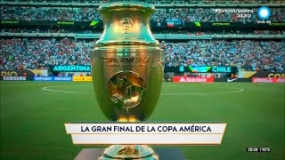 Argentina vs Chile  FINAL Copa Centenario 2016  Partido completo [upl. by Larok]