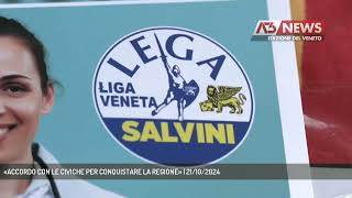 «ACCORDO CON LE CIVICHE PER CONQUISTARE LA REGIONE»  21102024 [upl. by Satsok903]