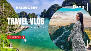 Exploring Ha Long Bay by Cruise Our Real Experience  Day 3 [upl. by Sharity]