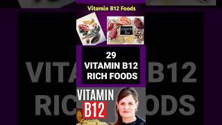 29 VITAMIN B12 RICH FOODS [upl. by Chiang]