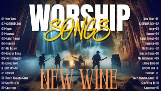 Worship Songs that Inspire Hope and Determination in Your Faith Journey  NEW WINE and other Songs [upl. by Weibel]