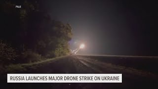 Russia launches major missile and drone attack targeting Ukraines infrastructure [upl. by King447]