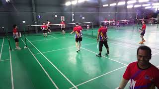 Open MD Group D  14th Annual Charity Badminton competition 2024 [upl. by Nageam]