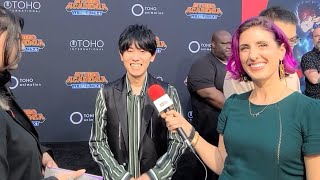 Daiki Yamashita DekuIzuku Midoriya  My Hero Academia Youre Next North American Premiere [upl. by Iht]