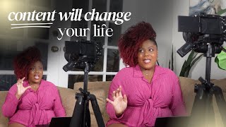 The real benefits of creating content  It will change your life [upl. by Malachi]