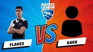 Flakes Vs Dark Rocket League 1 vs 1 Part 1 [upl. by Cappella]