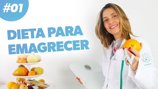 Dieta para Emagrecer  PARA EMAGRECER DE VEZ · Parte 1 [upl. by Atinrehs]