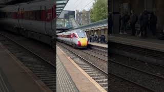 Class 801 arrives at Edinburgh Haymarket train britishrail britishrailways class801 lner uk [upl. by Asor]