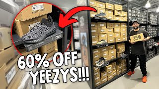 YEEZYS AT THE ADIDAS OUTLET FIRST TIME EVER [upl. by Ynnot]