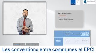 Les conventions entre communes et EPCI [upl. by Alwin]