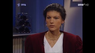 Sahra bis 2009 Sarah Wagenknecht 🤡  Ich will die DDR zurück  Boulevard Bio  1996 [upl. by Murial]