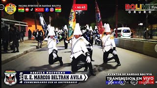 U E MARCOS BELTRAN AVILA  DESFILE NOCTURNO CONMEMORANDO SUS 60 ANIVERSARIO [upl. by Haiel453]