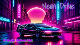 Free Synthwave Music  Neon Drive  No Copyright Background Music [upl. by Aisenat]