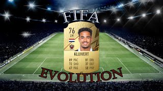 JUSTIN KLUIVERT  FIFA EVOLUTION FIFA 17  FIFA 22 shorts [upl. by Tolley]