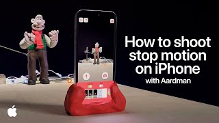 How to shoot stop motion on iPhone  with Aardman  Shot on iPhone [upl. by Huckaby]