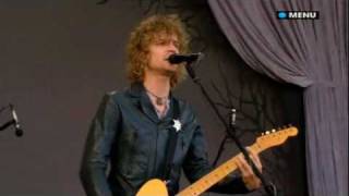 Glastonbury 2008 Live video The Raconteurs Consoler Of The Lonely [upl. by Gilly37]