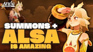 Alsa Has AMAZING Damage PLUS Huge Summons in AFK Journey [upl. by Robyn]