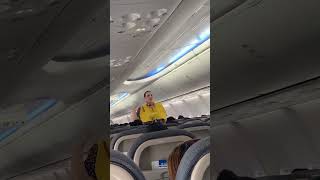 quotAir Hostess Shows Essential Flight Safety Tips in 1 Minquot ytshorts shendiaries [upl. by Medin]