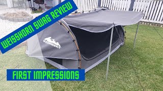 Weisshorn swag review amp First impressions [upl. by Marler]