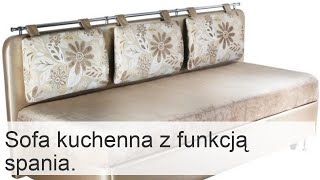 Wąska sofa do kuchni z funkcją spania prosta sofa kuchenna [upl. by Odlopoel]