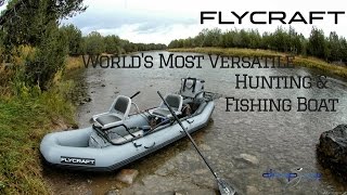 Flycraft  Worlds Most Versatile Hunting amp Fishing Boat Drop Jaw Flies Podcast  Episode 33 [upl. by Alicsirp]