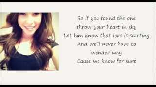 Madison Beer feat Cody Simpson  Valentine Lyric Video [upl. by Sutsugua]