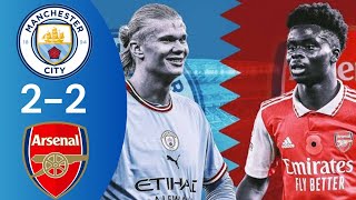 Man city vs Arsenal 22 All Goal amp Highlight full HD 2024 [upl. by Tletski]