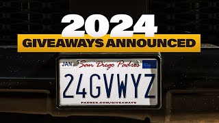 2024 Padres Giveaways Just Dropped [upl. by Elleahcim60]