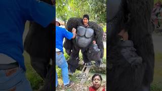 Gorilla🦍costume kingkong shorts ytshorts [upl. by Clower]