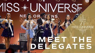 71st MISS UNIVERSE  MEET THE DELEGATES All 83  Miss Universe [upl. by Ynnaej]