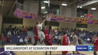 Scranton Prep Wins 6445 Over Williamsport [upl. by Shipman]