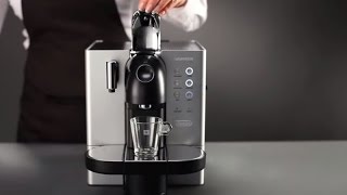 Nespresso Lattissima Premium How To  Cup Size Programming [upl. by Hanahs]