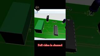 L293 motor driver on pcb in a proteusfull video in channeliot arduinoproject [upl. by Adne]