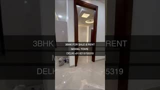 flats near delhi university north campus model town 3 bhk for rent and sale modeltown realestate [upl. by Nipahc248]