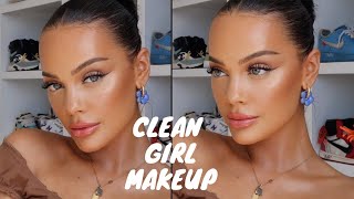 CLEAN GIRL EVERYDAY MAKEUP LOOK [upl. by Malynda409]