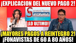 FONAVI DEVOLUCION LO ULTIMO EXPLICACIÓN DE PAGOS PARA MÁS LISTAS DE BENEFICIARIOS EN REINTEGRO N°2 [upl. by Ardnahcal]