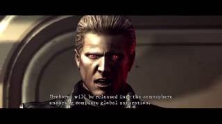 RESIDENT EVIL 5  Wesker Boss Fight A Quick Time Event Battle  Chris amp Sheva vs Wesker [upl. by Whipple]