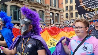 LGBT Pride Parade  Manchester  2024 [upl. by Boardman]