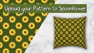 From Pattern to Product Upload Your Pattern to Spoonflower Print on Demand  Skillshare class intro [upl. by Harbird]