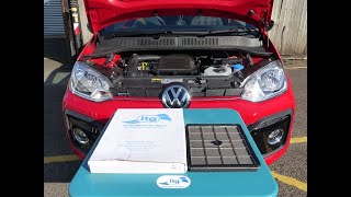 Up GTI gets ITG performance air filter [upl. by Vallie]