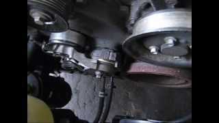 Tensioner and idler bearing replacement 2005 Crown Victoria [upl. by Akiehsat378]