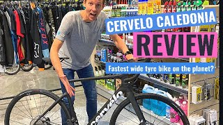 The NEW Cervélo Caledonia Is this the fastest wide tyre road bike in the world [upl. by Dublin]