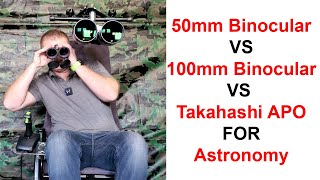 Are 50mm Binoculars perfect for Astronomy Svbony SV202 50x10 ED VS Orion 100x25 vs Takahashi APO [upl. by Screens]