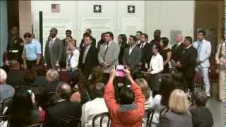 Citizenship Day Naturalization Ceremony at the Smithsonian National Museum of American History [upl. by Hausmann]