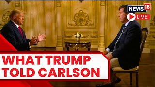 Donald Trump News LIVE ‘They’re Savage Animals’ Trump Attacks The Left In Tucker Carlson Interview [upl. by Ephrayim132]