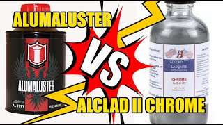 ALCLAD II CHROME VERSUS ALUMALUSTER [upl. by Tacye]